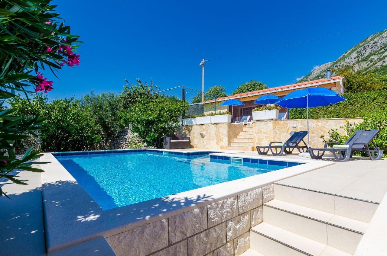 Villa Mateo With Private Pool Gruda Ngoại thất bức ảnh