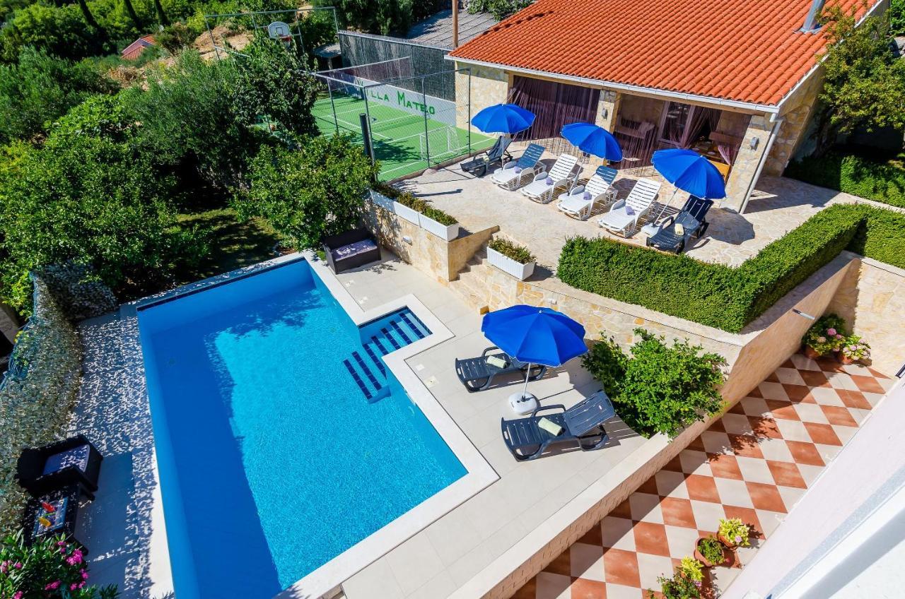 Villa Mateo With Private Pool Gruda Ngoại thất bức ảnh