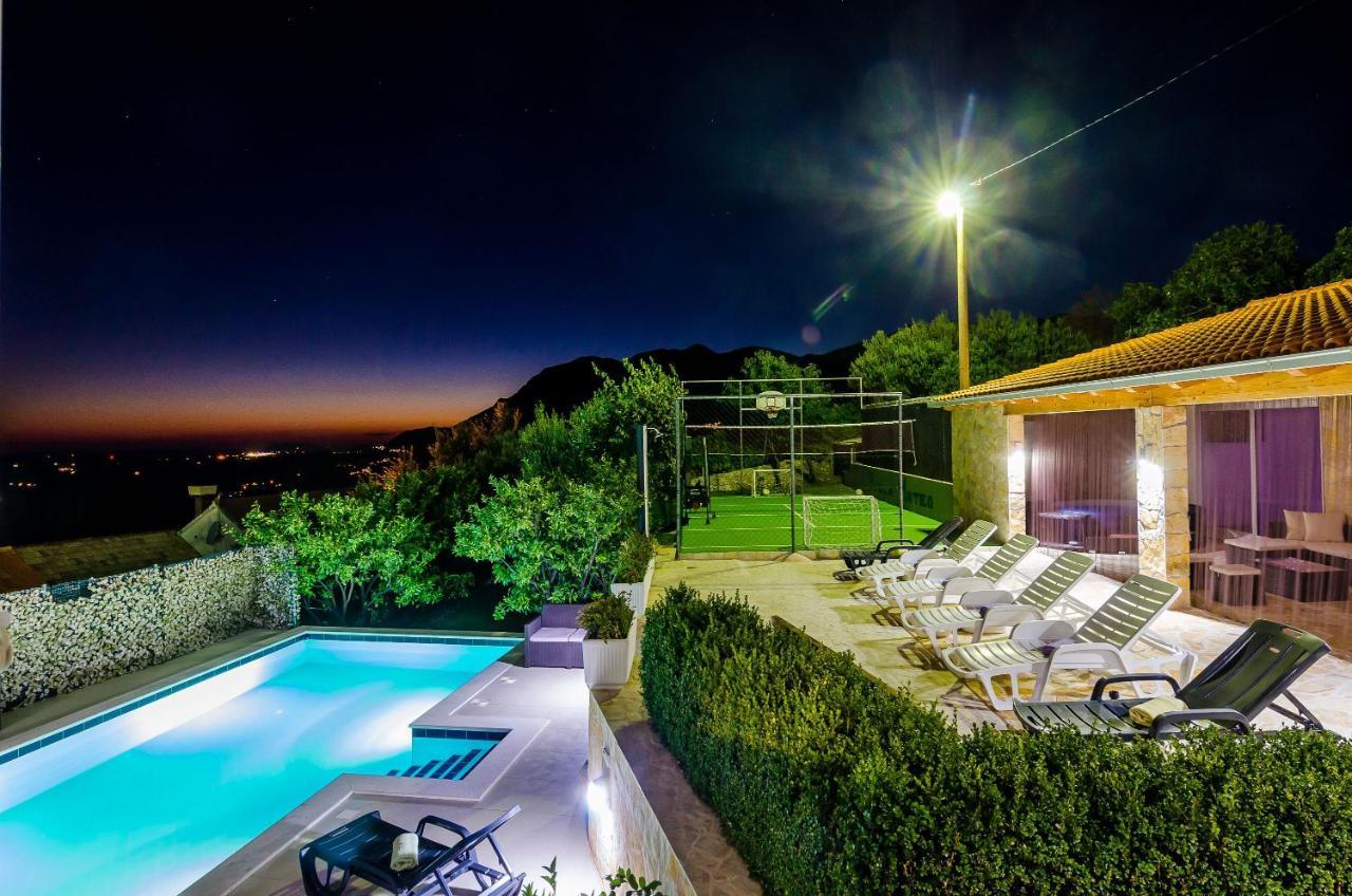 Villa Mateo With Private Pool Gruda Ngoại thất bức ảnh