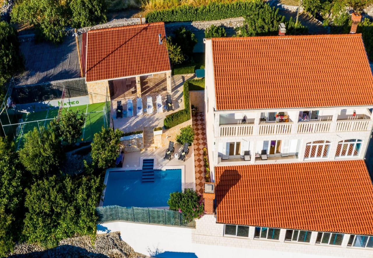 Villa Mateo With Private Pool Gruda Ngoại thất bức ảnh